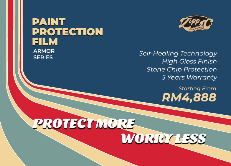 ZIPP C Armor Series paint protection film catalog cover